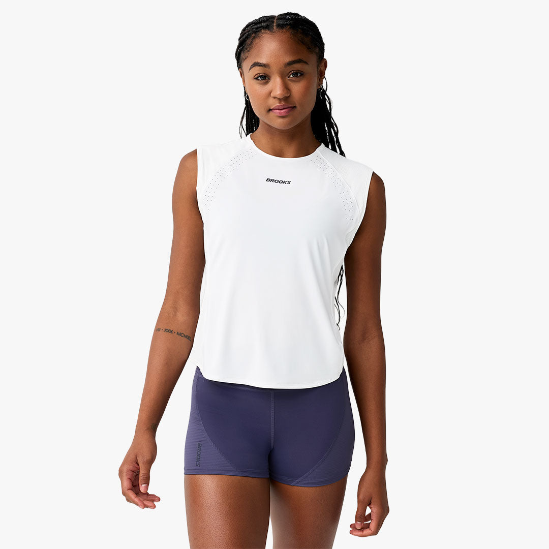 Camiseta Brooks Dash Cooling W White