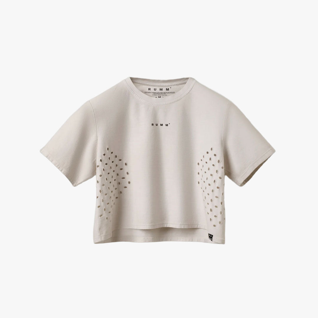 Camiseta Rumm Destroyed Camel W White