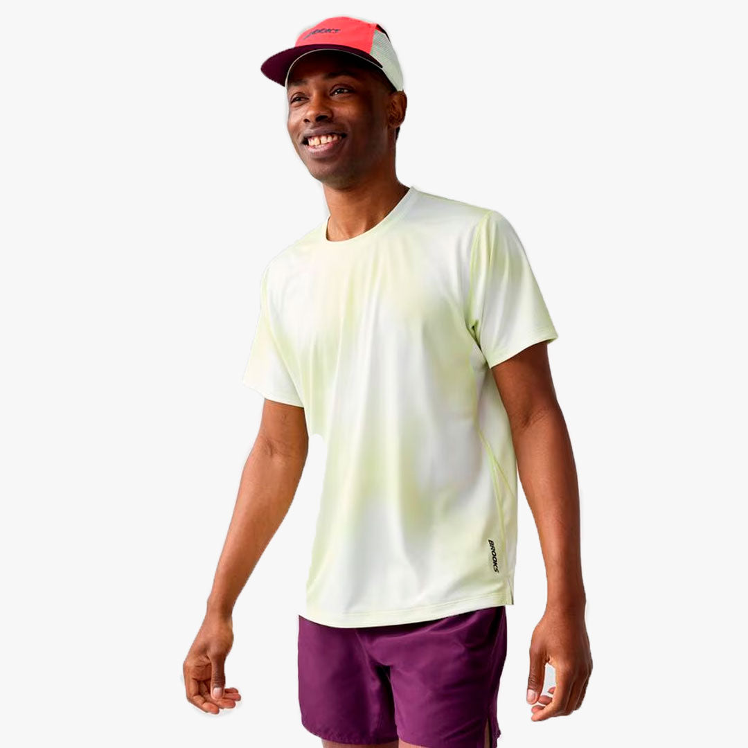 CAMISETA BROOKS DASH SLEEVE PRINTED EUPHORYC LUMINARY