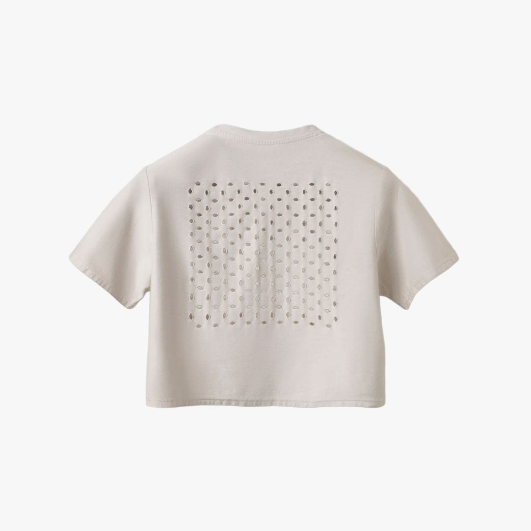 Camiseta Rumm Destroyed Camel W White