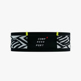 Cinturón Comperssport Free Belt Pro Black/White/Yellow