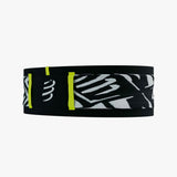 Cinturón Comperssport Free Belt Pro Black/White/Yellow