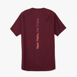 Camiseta Nnormal Race 02 Burgundy