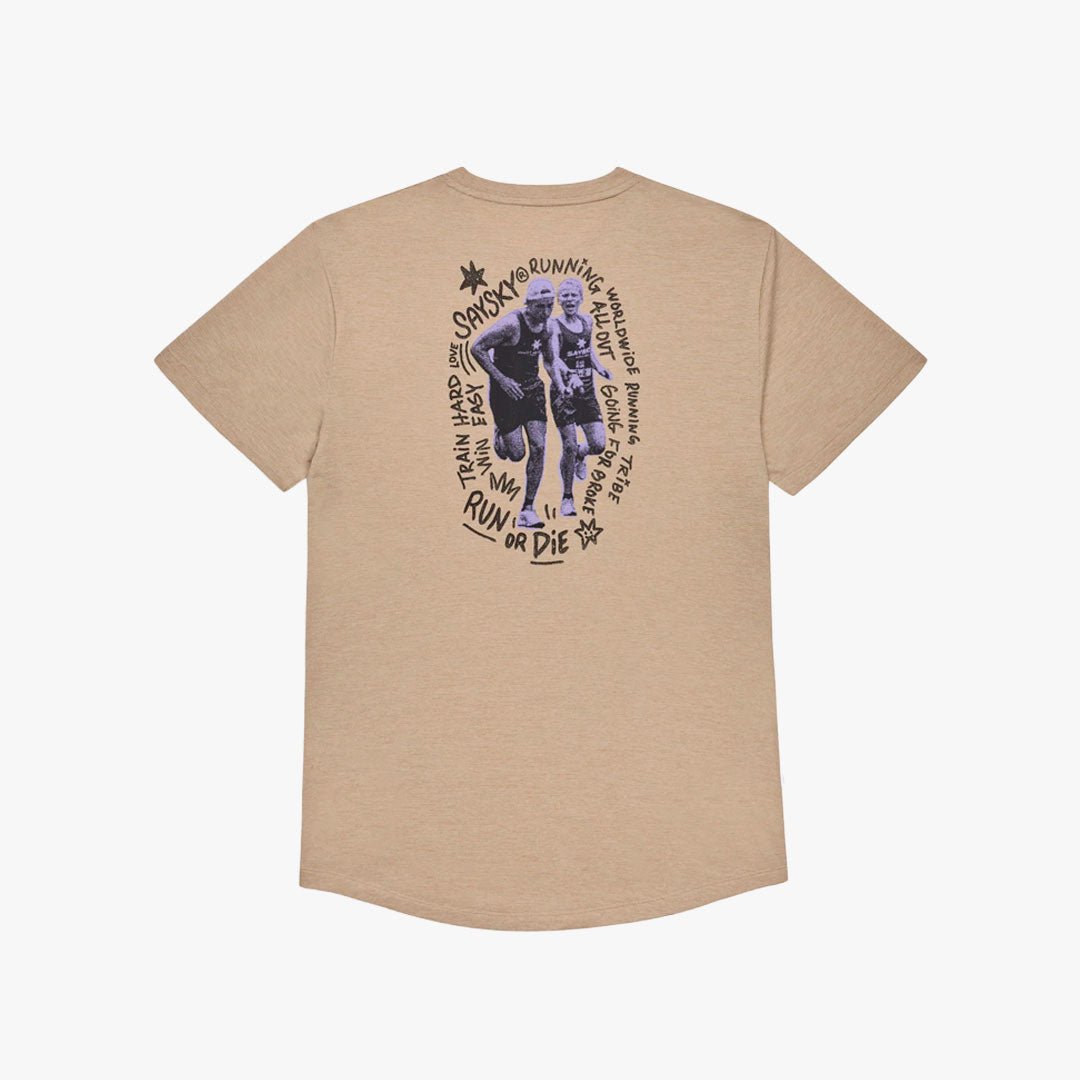 Camiseta Saysky Statement Combat Pro Sand