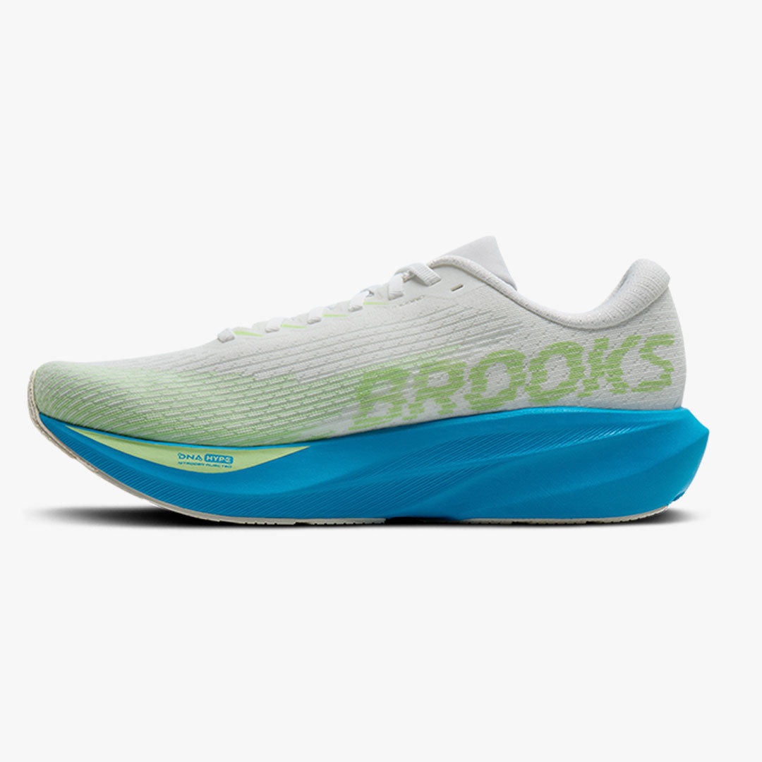 Brooks Ghost Amp White/Blue/Green