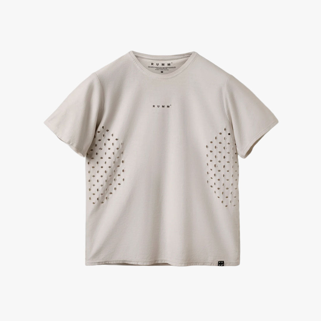 Camiseta Rumm Destroyed Camel White
