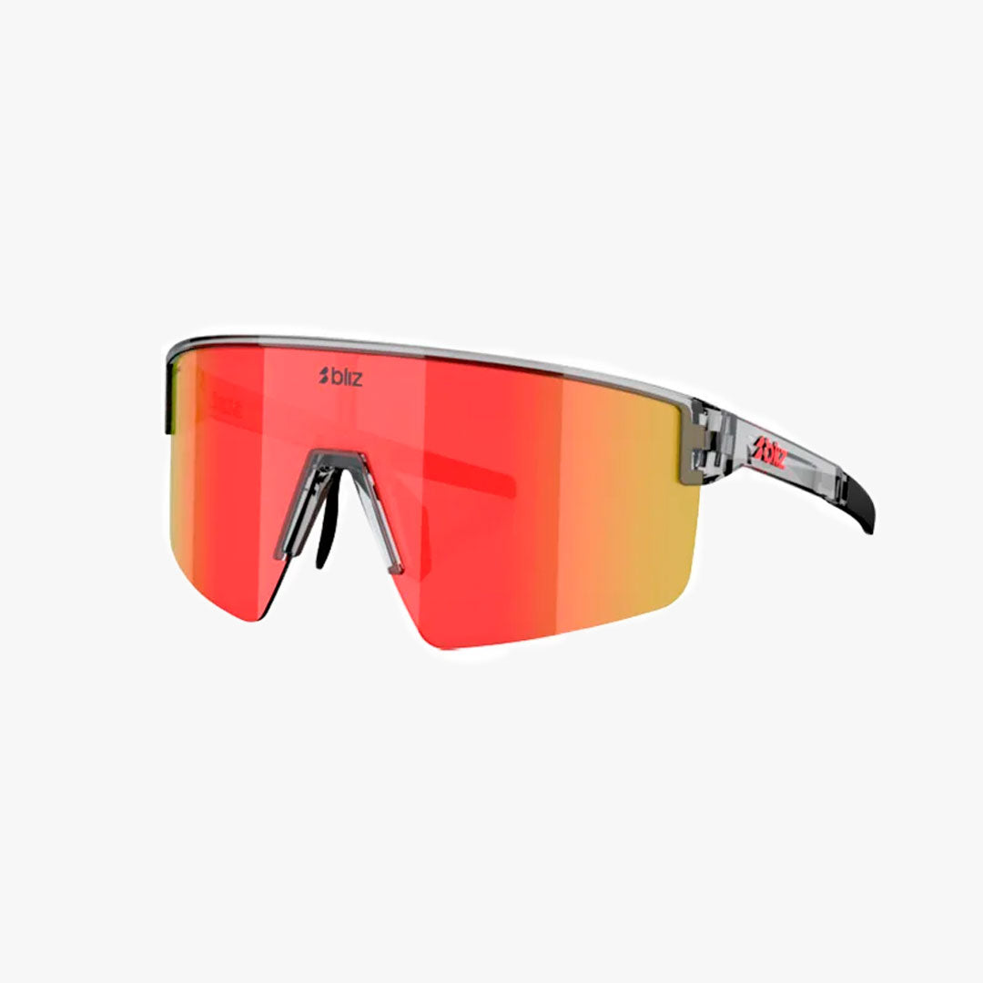 Gafas Bliz P004 Gris Oscuro Transparente Rojo