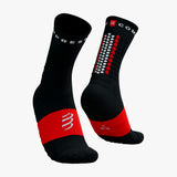 Calcetines Compressport Ultra Trail V2.0 Black/Red
