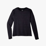 Camiseta Brooks Luxe Long Sleeve W Deep Black