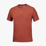 Camiseta Salomon Sense Aero Graphic Burnt Umber/Coffee Bean