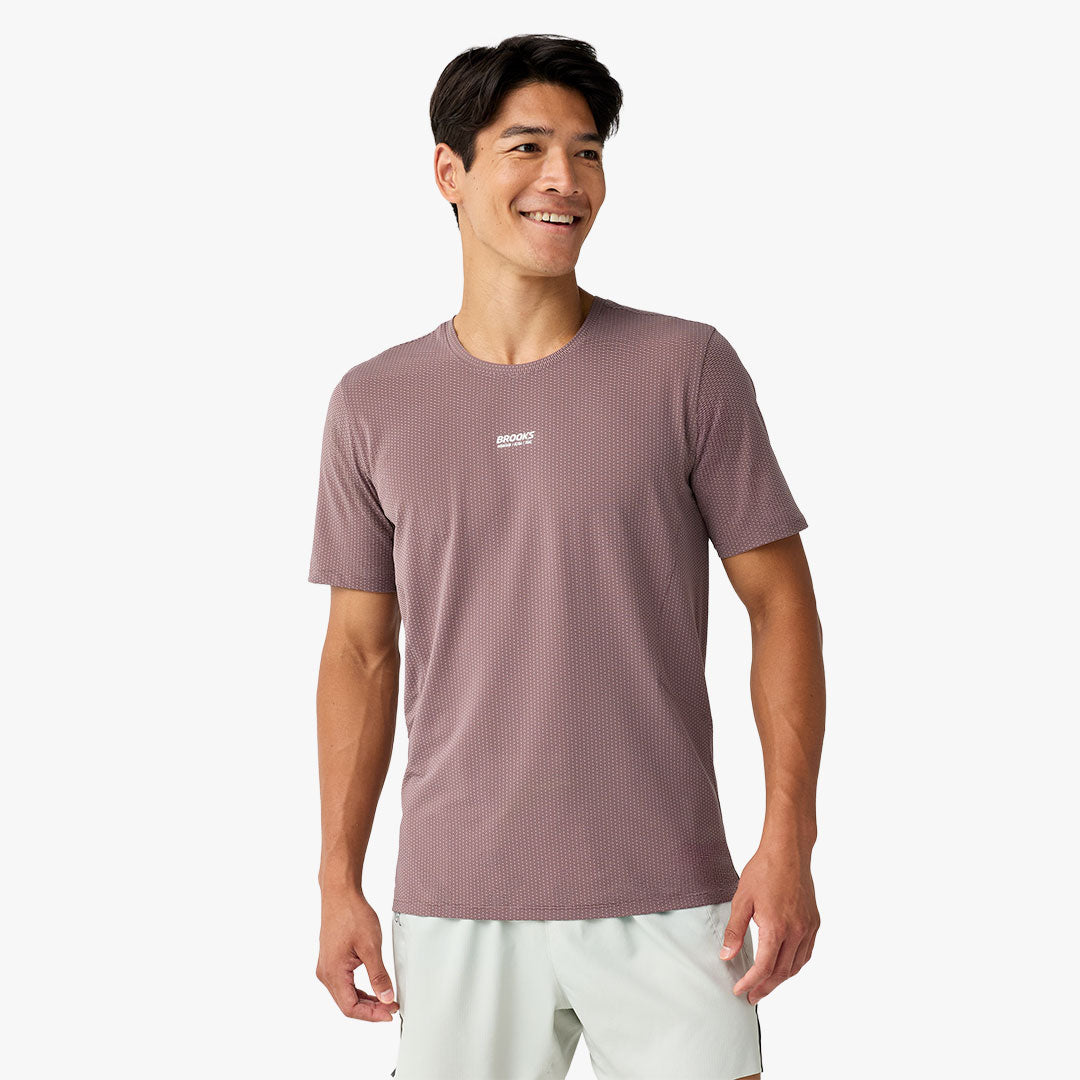Camiseta Brooks High Point 2.0 Peppercorn