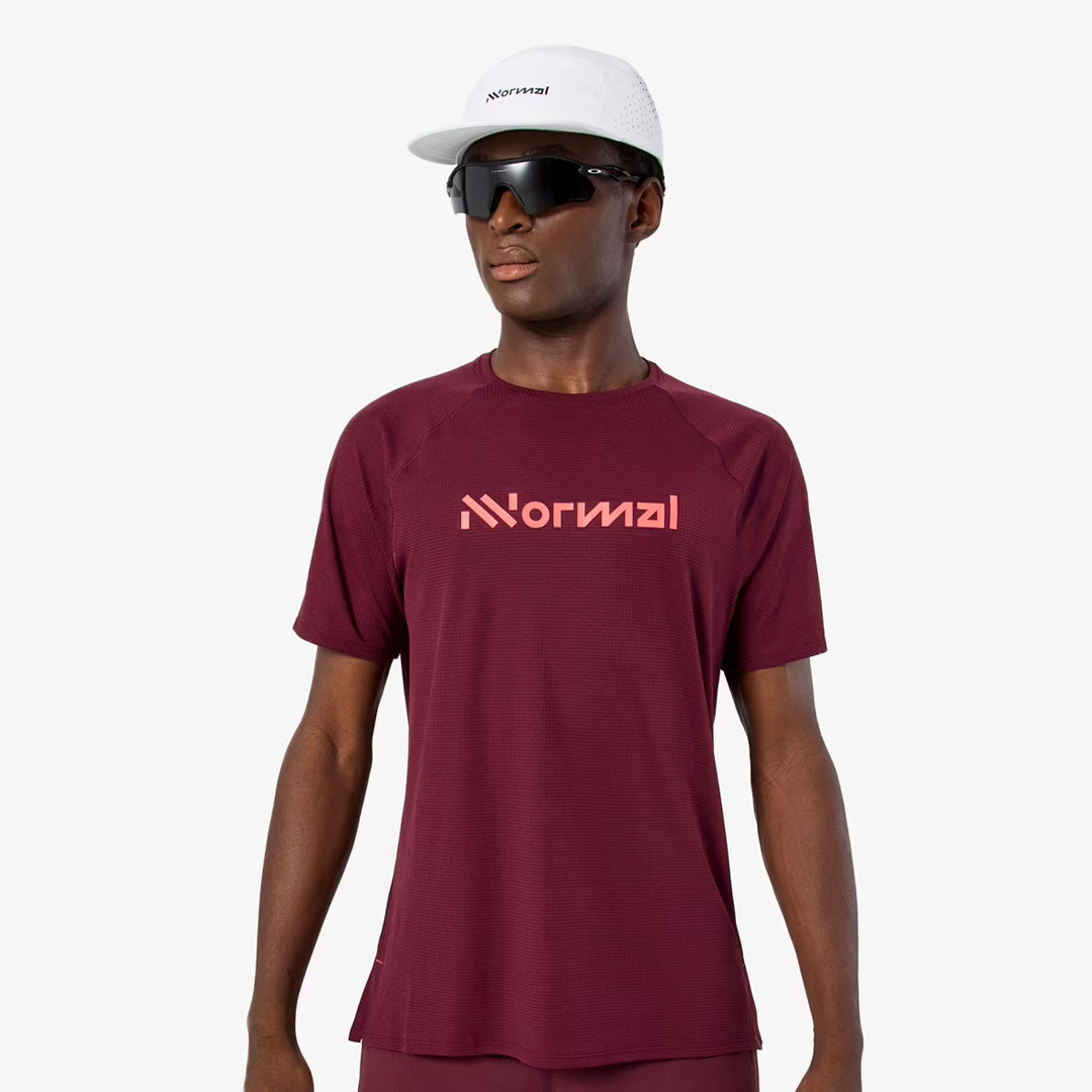 Camiseta Nnormal Race 02 Burgundy