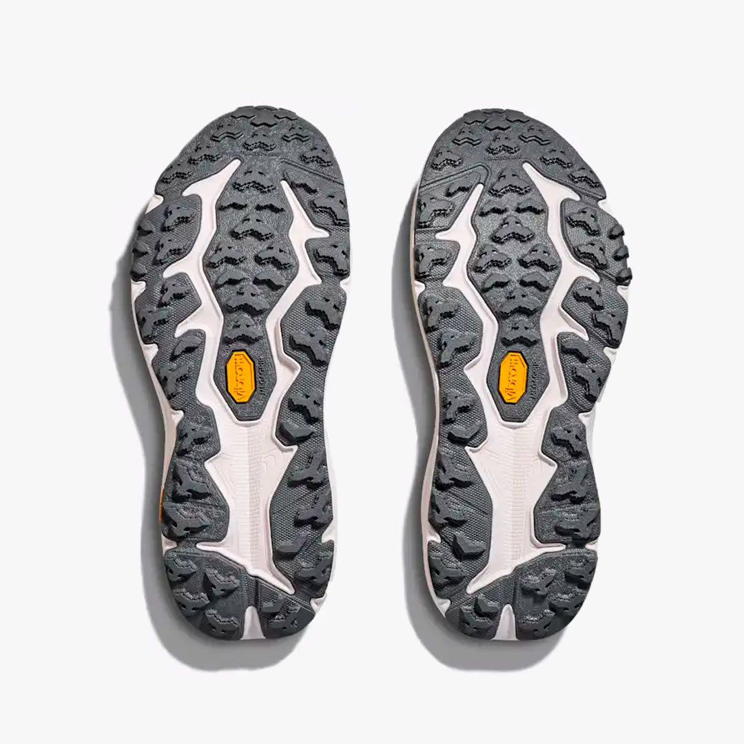HOKA SPEEDGOAT 6 W WHITE/NEON TANGERINE