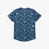 Camiseta Sayski Flower Combat Blue Flower