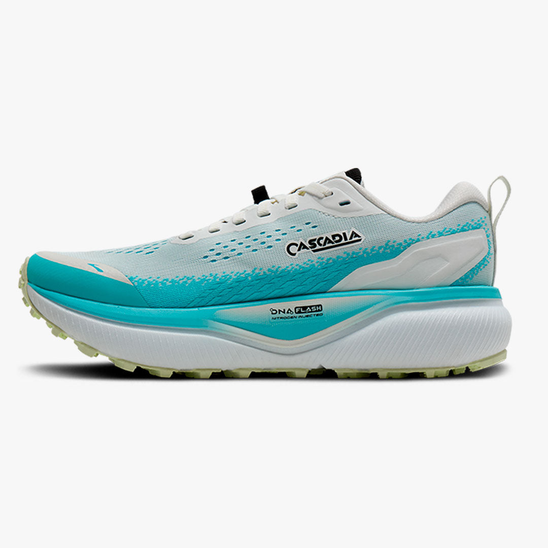 Brooks Cascadia 20 White/Blue/Black
