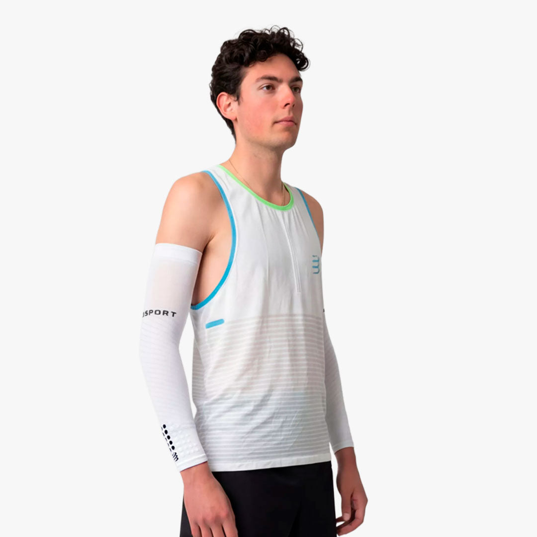 Compressport Armforce White