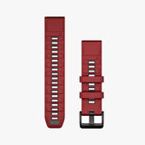 Correa Garmin Quickfit 22mm Marsala/Graphite Silicone