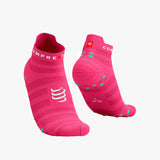 Calcetines Compressport Pro Racing v4.0 Ultralight Run Low Hot Pink