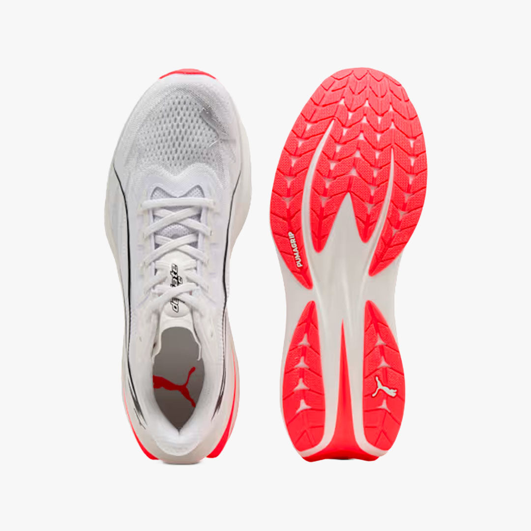Puma Deviate Pure Nitro White/Red