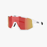 Gafas Bliz Fusion Matt White Amoke Red