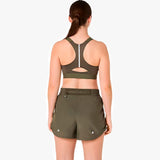 BRA ASICS ROAD COMBINATION ZIP DARK OLIVE