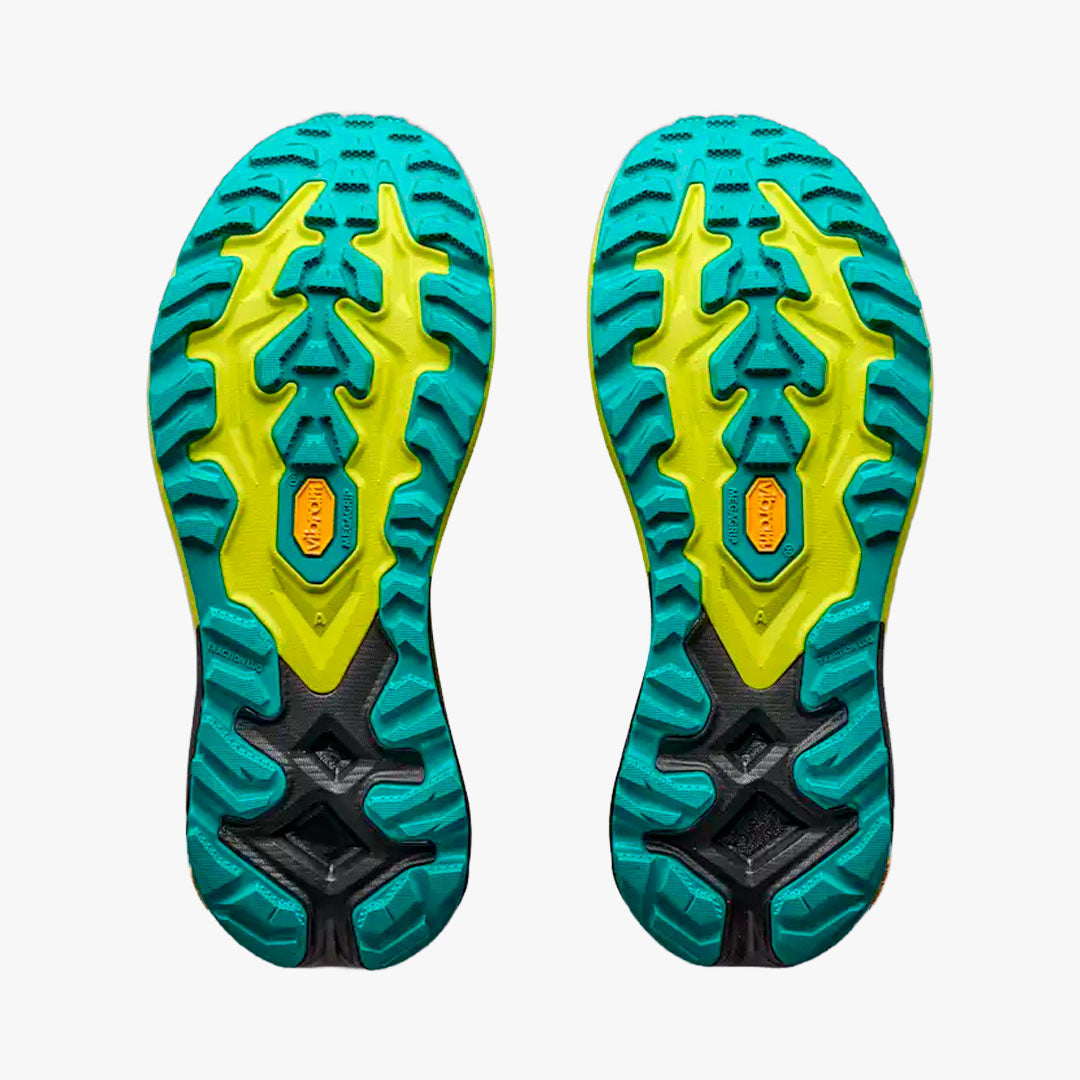 Hoka Mafate 5 Black/Hoka Citrus