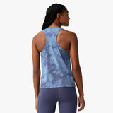Camiseta Brooks Dash Tank Printed W Metablur Blue Haze