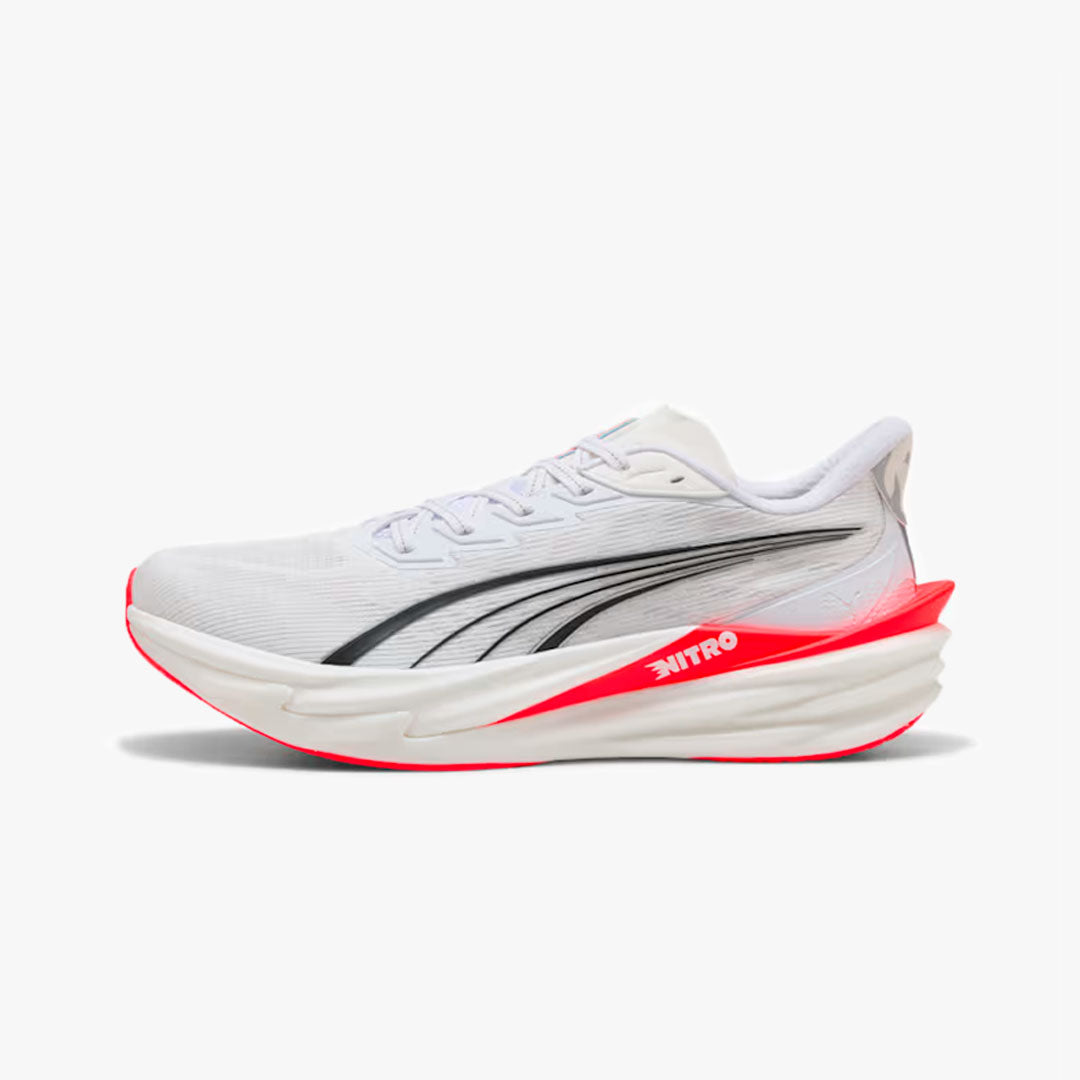 Puma Deviate Nitro 4 White/Ultra Red