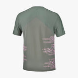 Camiseta Salomon Sense Aero Graphic Castor Gray/Pink