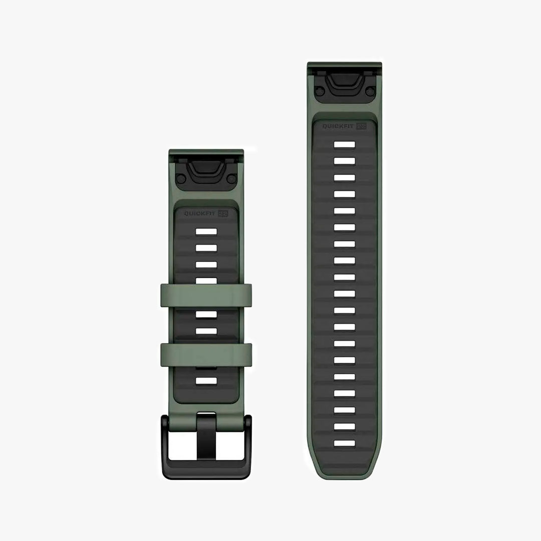 Correa Garmin Quickfit 22mm Willow/Graphite Silicone