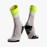 Calcetines X-Bionic Trailrun Terraskin Perform Crew Fluor Yellow/Silver Grey