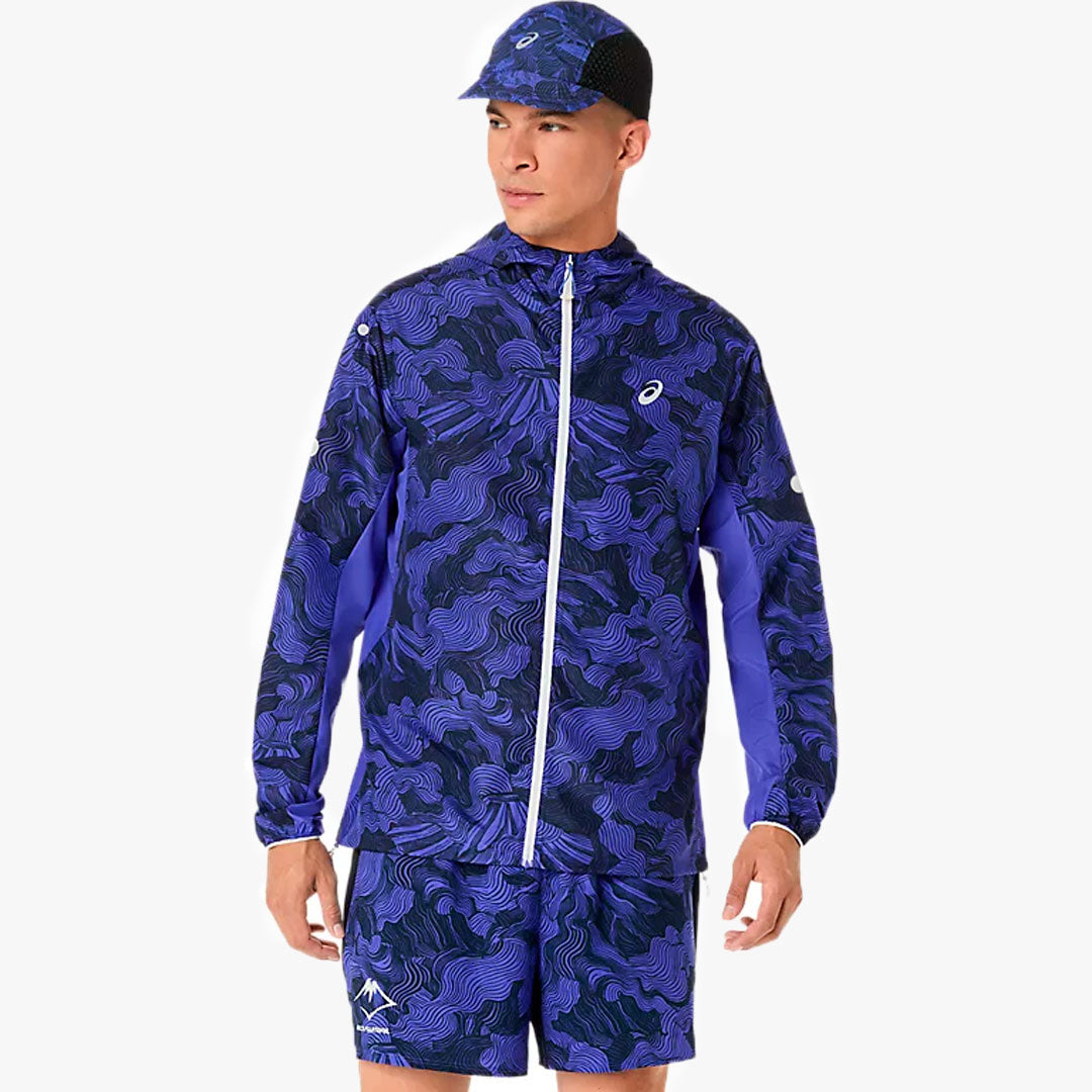 Cortavientos Asics Fujitrail Packable Cobalt Burst/ Indigo Blue