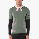 Camiseta Salomon Sense Aero Graphic Castor Gray/Pink