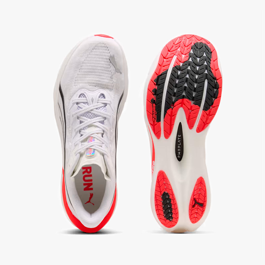 Puma Deviate Nitro 4 White/Ultra Red