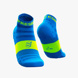 Calcetines Compressport Pro Racing V3.0 Ultralight Low Fluo Blue/Green