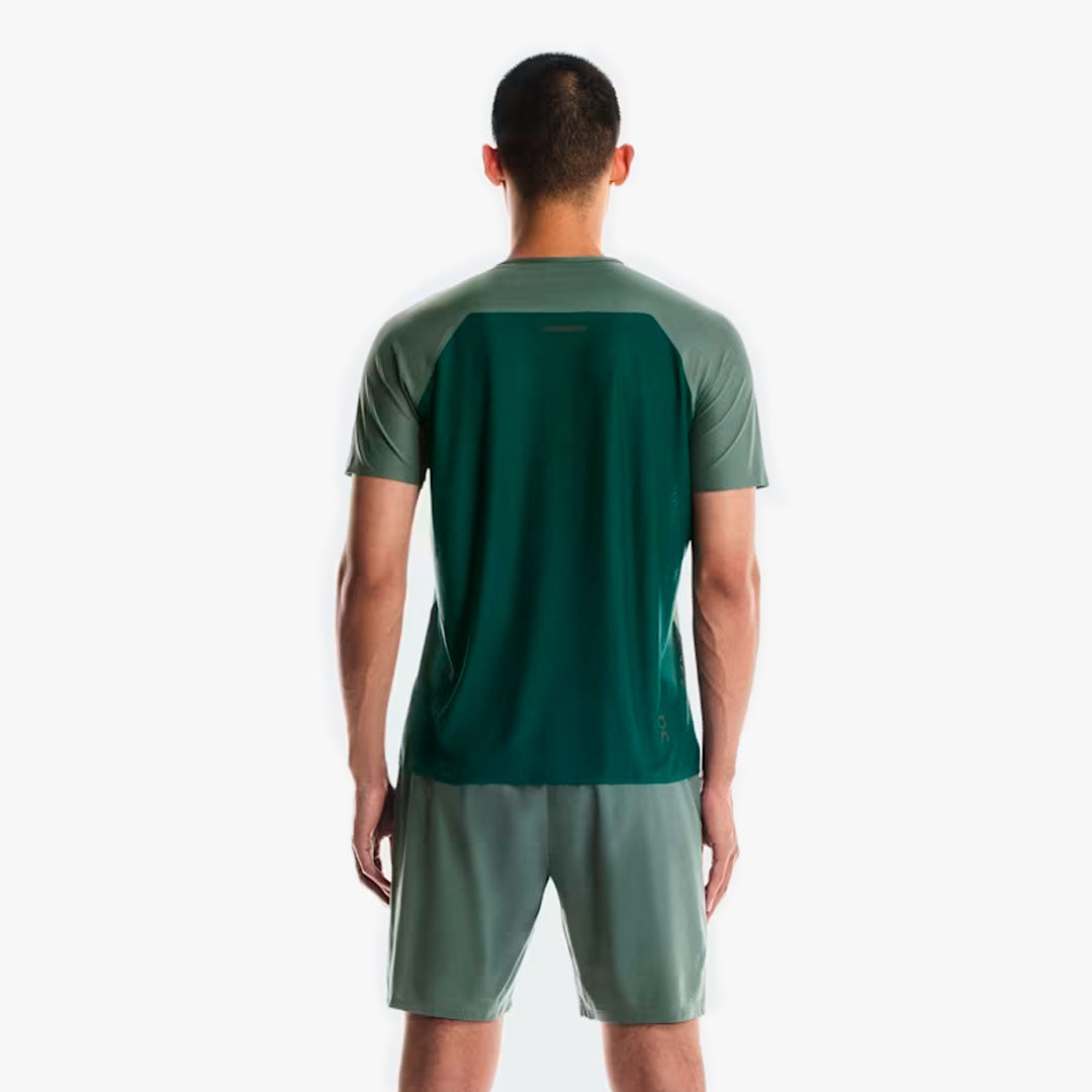Camiseta On Performance-T Olive/Spirulina