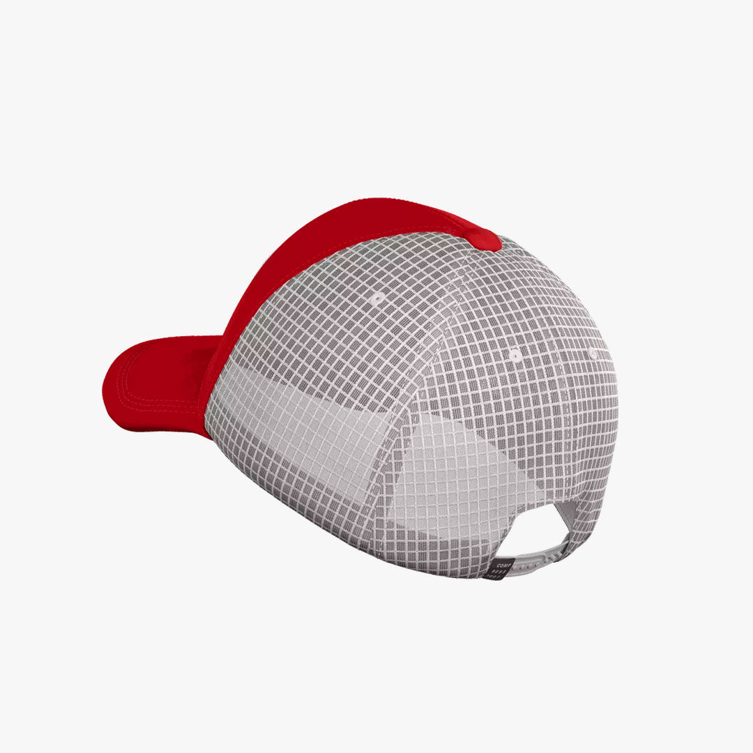 Gorra Compressport Trucker 6P Red/White