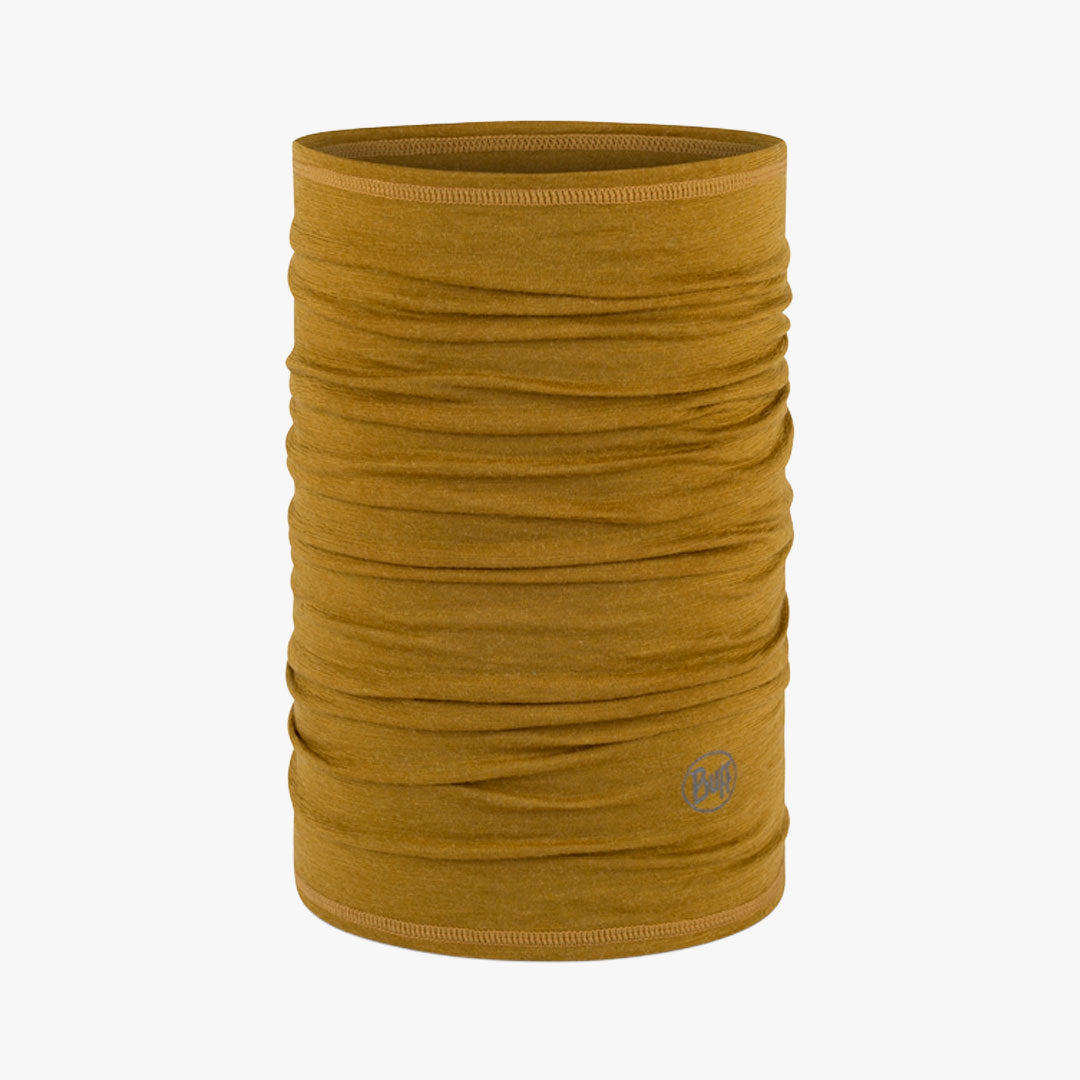 Neckwear Buff Merino Lightweight Solid Olive Green