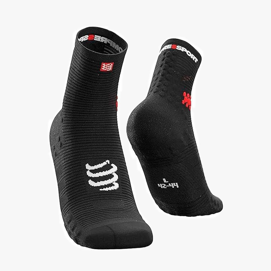 Calcetines Compressport Pro Racing V3.0 Ultralight High Black/Red