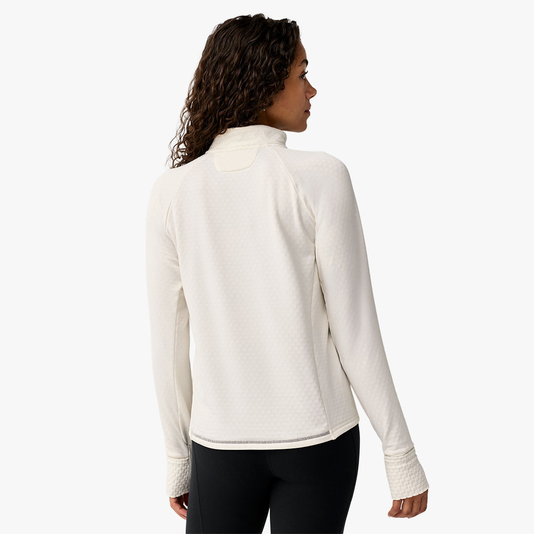 Brooks Momentum Thermal ¼ Zip W Bone