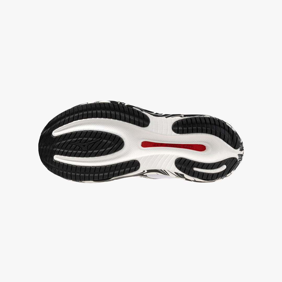 Mizuno Wave Rider 30 White/Black/High Risk Red