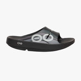 Sandalia Recovery Oofos OOAHH Sport Black Wave