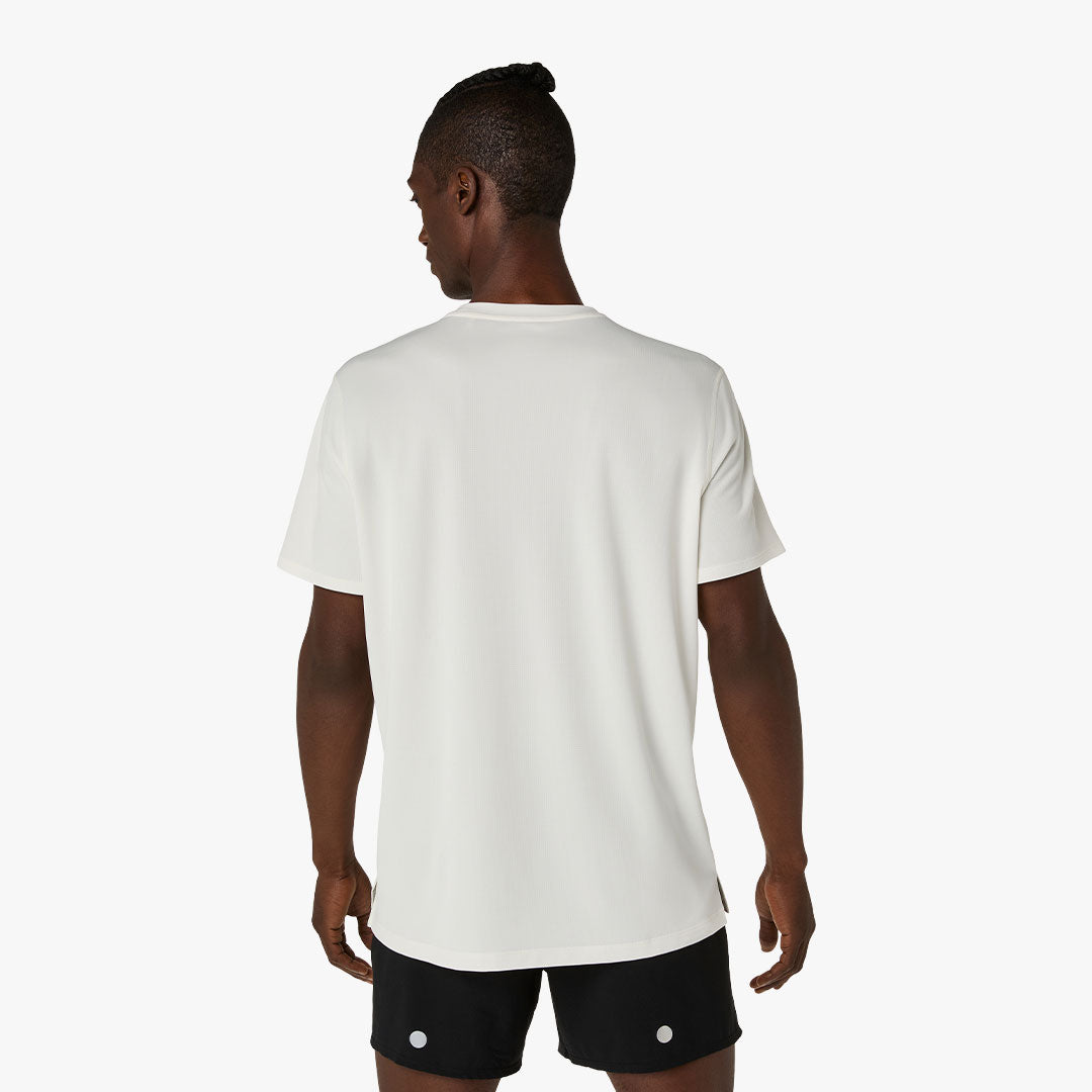Camiseta Asics Fujitrail Logo SS Top Cream