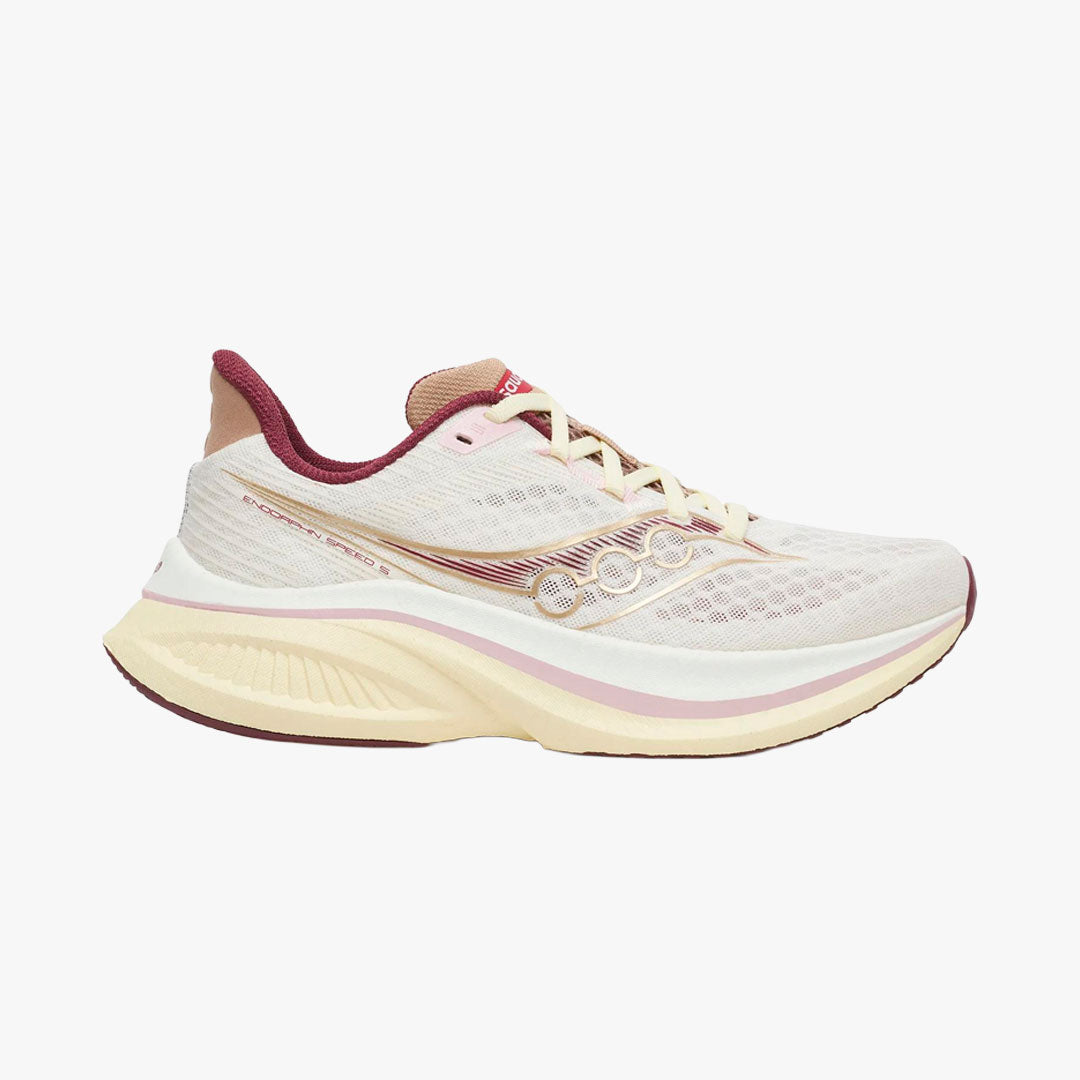 Saucony Endorphin Speed 5 W Ivory/Maroon