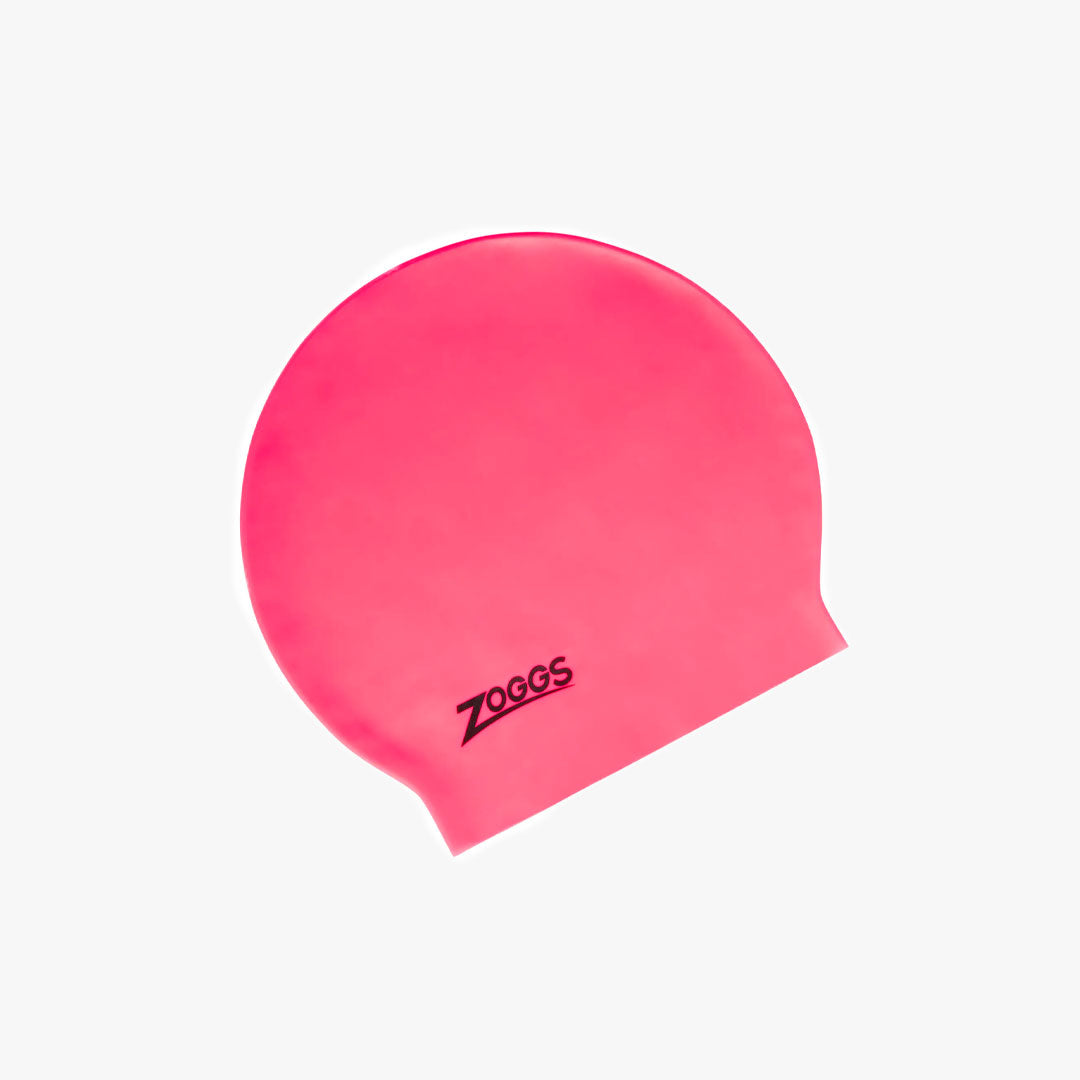 Gorro Zoggs Long Hair Látex Pink