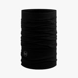 Neckwear Buff Merino Lightweight Solid Black