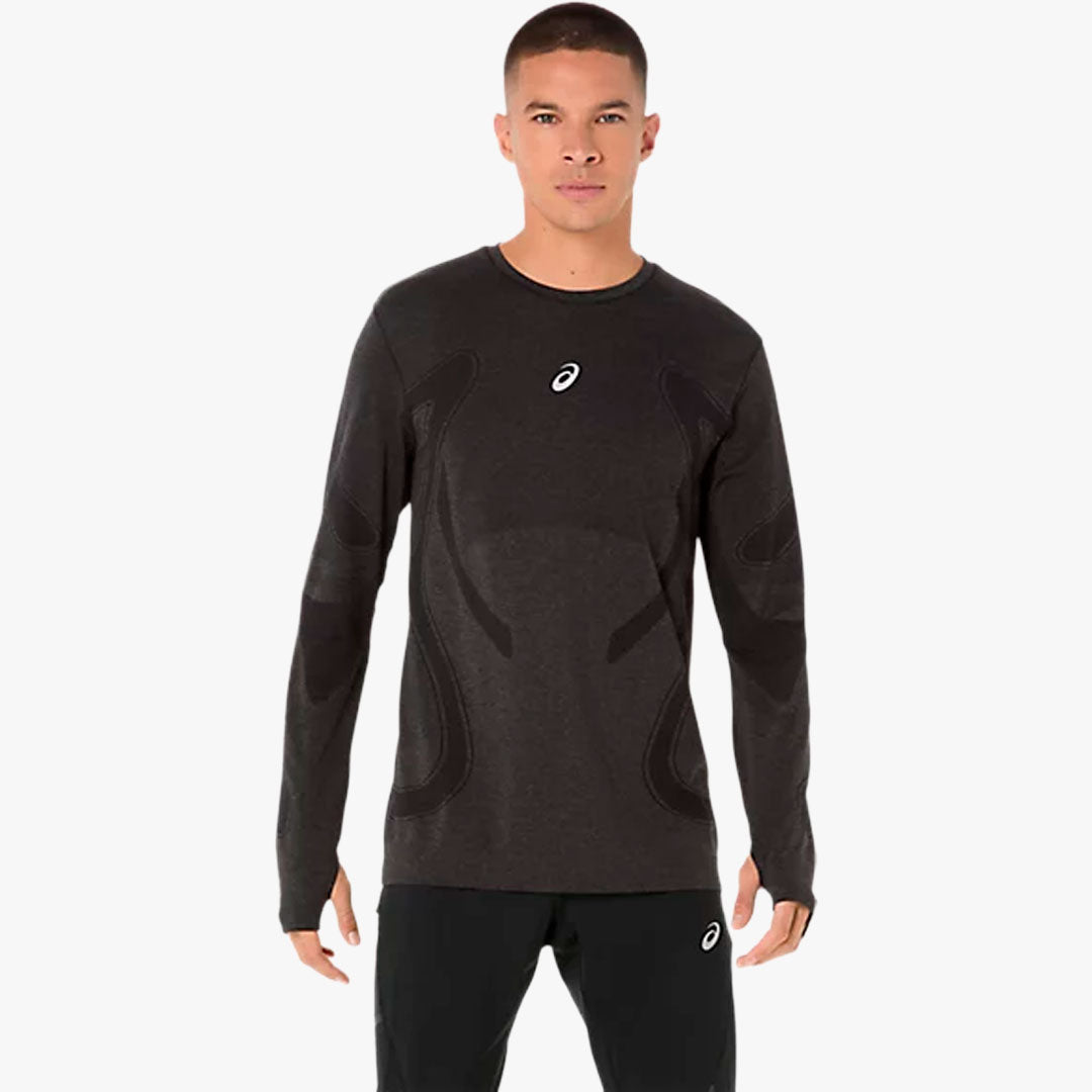 Camiseta Asics Road Seamless LS Performance Black