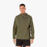 Chaqueta Asics Fujitrail Elite Waterproof Green