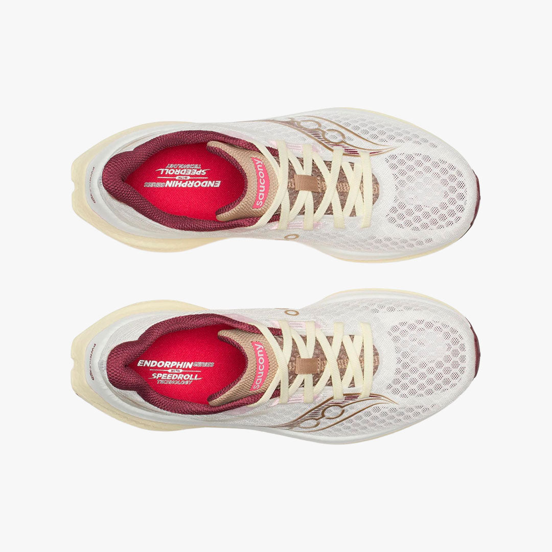 Saucony Endorphin Speed 5 W Ivory/Maroon