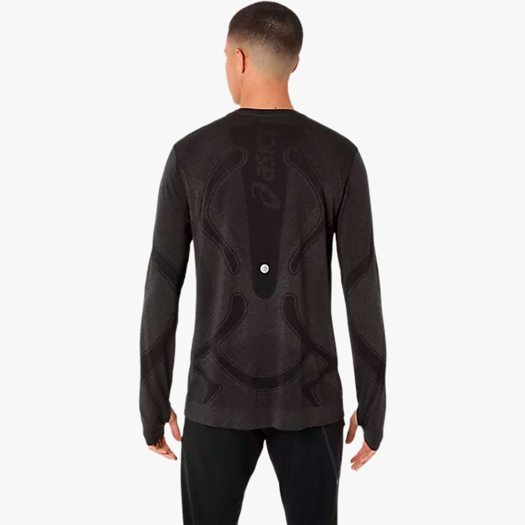 Camiseta Asics Road Seamless LS Performance Black